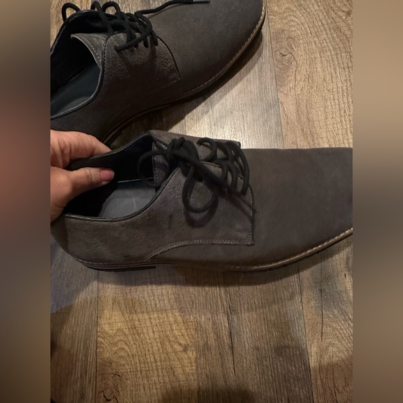 Thomas & Vine Suede Lace Up Dress Shoes sz 10.5 - Picture 2 of 8